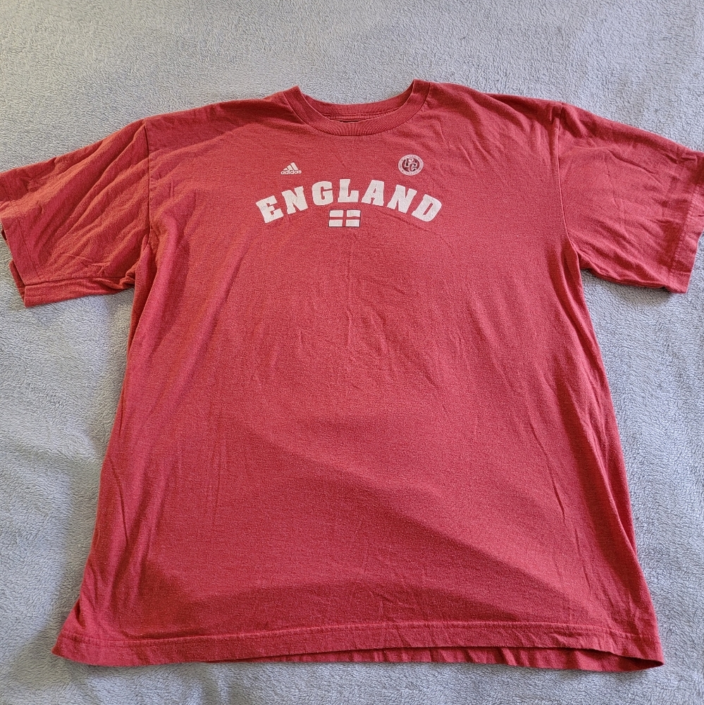 Adidas England Soccer Football XL Shirt